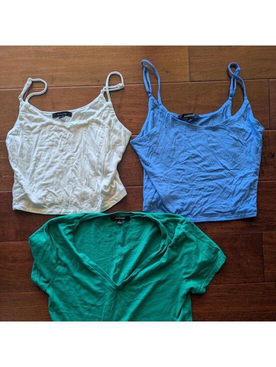 Tops - Ambiance Apparel Women's Multi and Blue Vests-tanks-cami